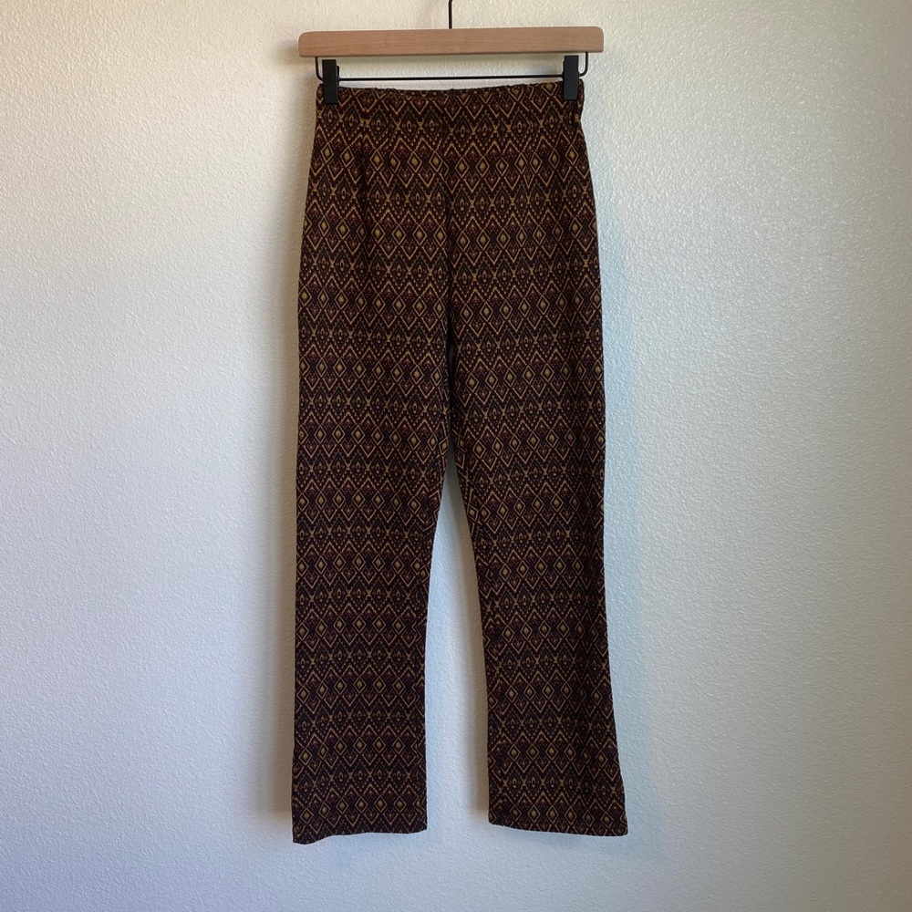 Anthropologie patterned pants